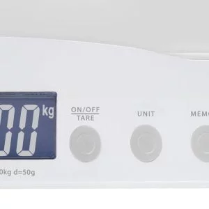 2u1 elektronska LCD vaga za bebe i djecu do 100 kg