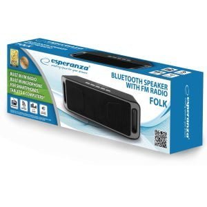 Akumulatorski bluetooth zvočnik z vgrajenim FM radiem SD USB
