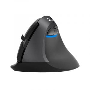 Ergonomski okomiti bežični miš RGB 2400DPI crni