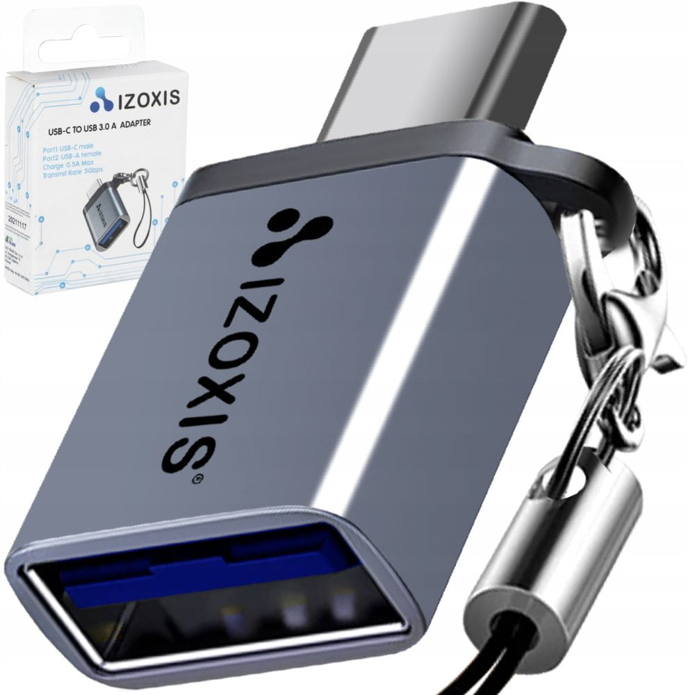 Adapter USB Tip C na USB 3.0 + zanka za vrvico