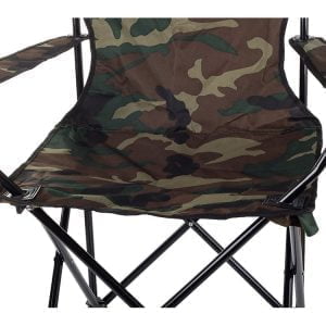 Turistični zložljiv stol z naslonom za roke