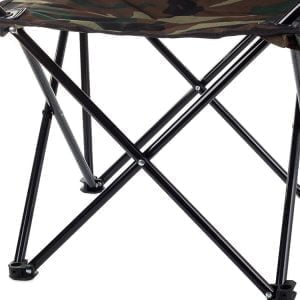 Turistični zložljiv stol z naslonom za roke