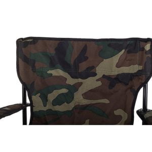 Turistični zložljiv stol z naslonom za roke