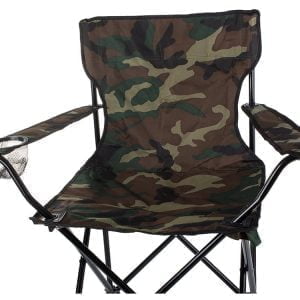 Turistični zložljiv stol z naslonom za roke