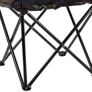 Turistični zložljiv stol z naslonom za roke