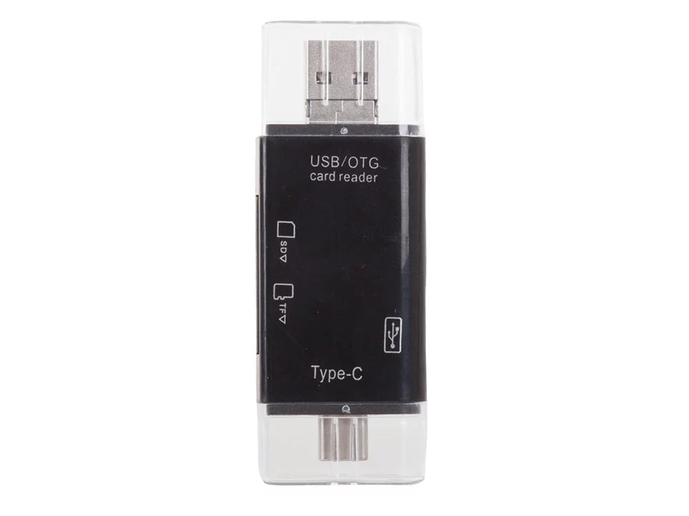 3v1 SD microSD čitalec pomnilniških kartic USB 3.0 C tape 480Mb/s - Image 2