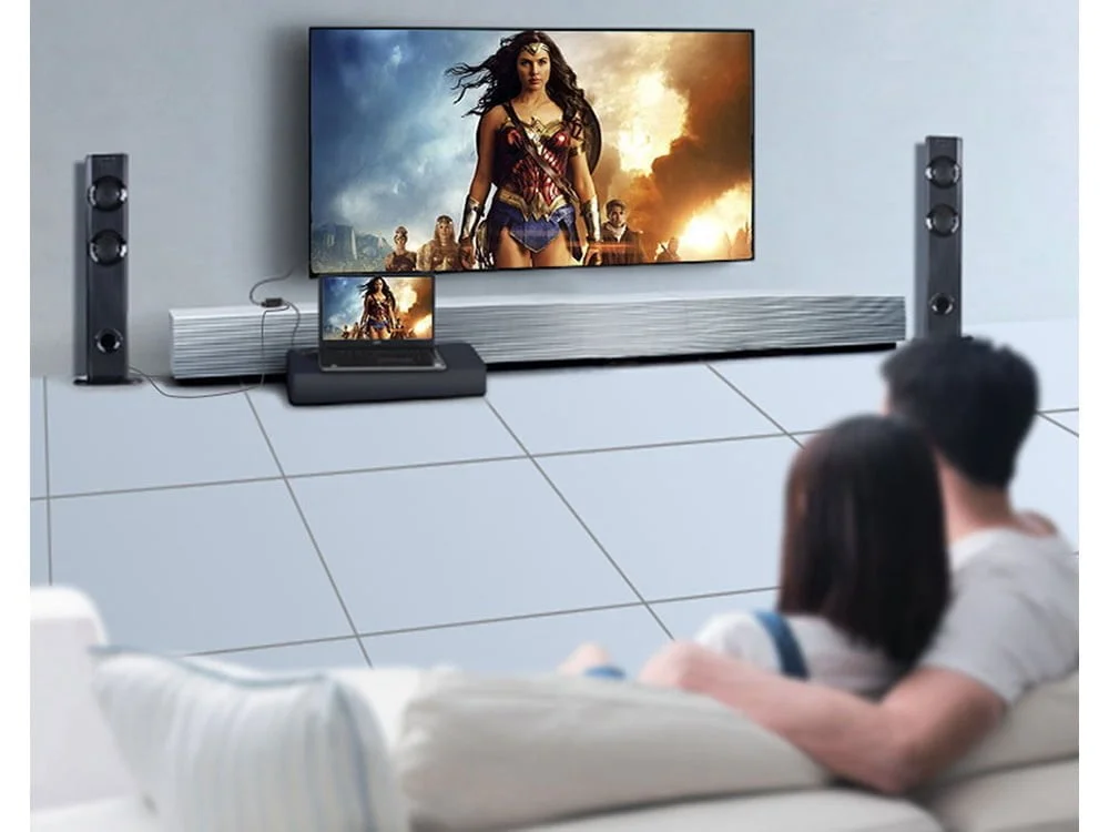 Adapter pretvornik iz HDMI v VGA + avdio AUX - Image 5