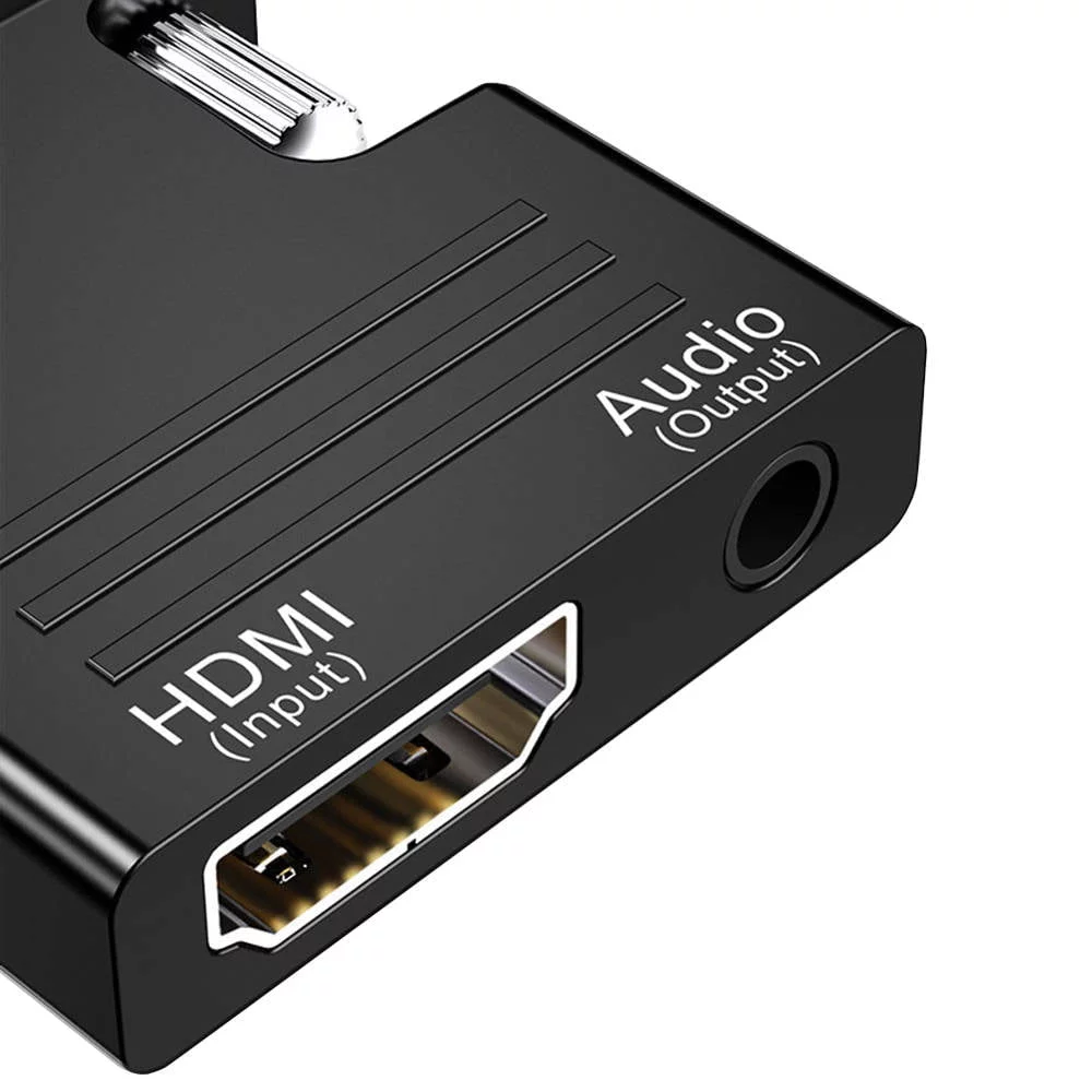Adapter pretvornik iz HDMI v VGA + avdio AUX - Image 7