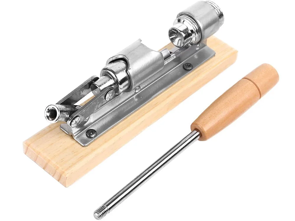 Močan inox drobilec za orehe in lešnike na stojalu terilec AKCIJA - Image 7