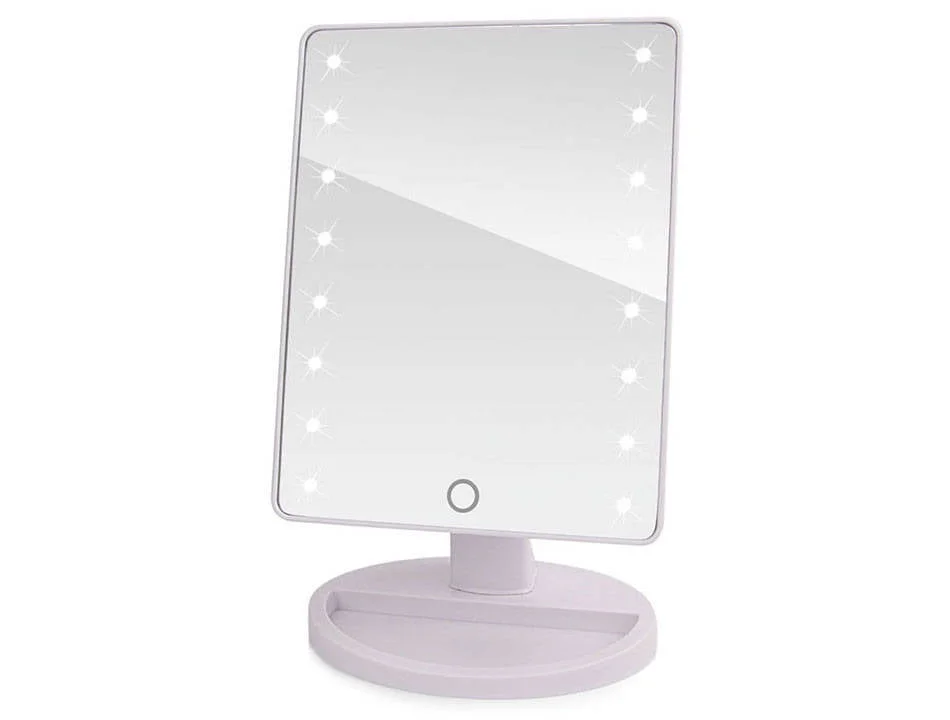 16LED osvetljeno kozmetično ogledalo vrtljivo - Image 4