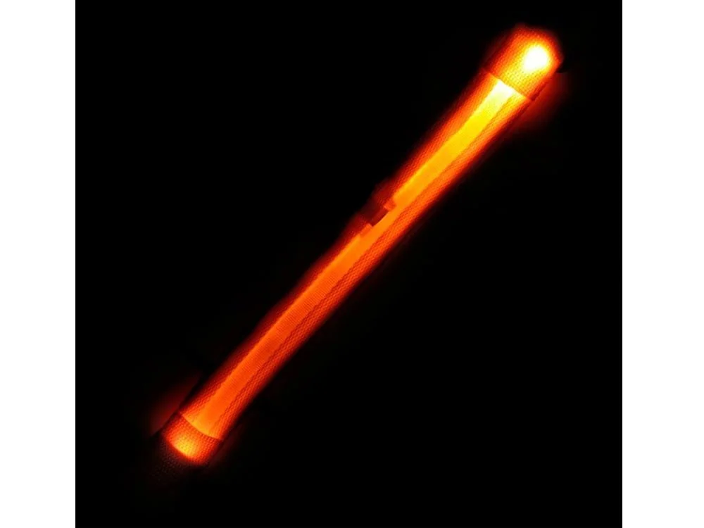Univerzalna LED svjetleća ogrlica za pse i mačke - podesiva do 59 cm - slika 11