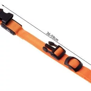 Univerzalna LED svjetleća ogrlica za pse i mačke - podesiva do 59 cm