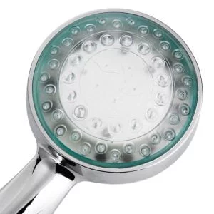 RGB LED tuš glava kromirana 7 boja 26 RGB LED tuš glava kromirana 7 boja