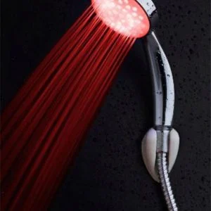RGB LED tuš glava kromirana 7 boja 33 RGB LED tuš glava kromirana 7 boja