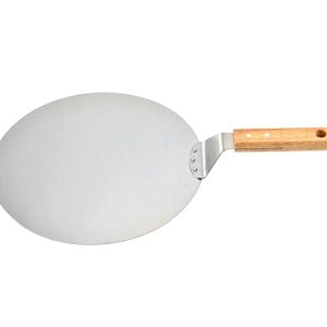 Močan inox lopar za pico 49cm leseno držalo