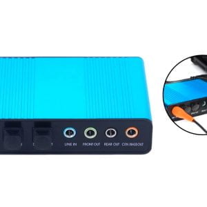 USB zunanja zvočna kartica 7.1 MIDI