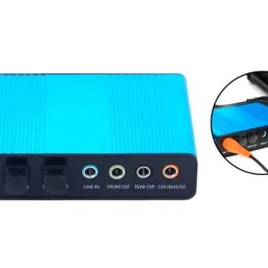 USB vanjska zvučna kartica 7.1 MIDI