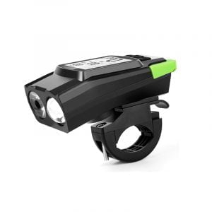 Set 3v1 USB akumulatorske LED kolesarske svetilke 4000mAh + števec in hupa 11 Set 3v1 USB akumulatorske LED kolesarske svetilke 4000mAh + števec in hupa