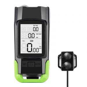 Set 3v1 USB akumulatorske LED kolesarske svetilke 4000mAh + števec in hupa 10 Set 3v1 USB akumulatorske LED kolesarske svetilke 4000mAh + števec in hupa