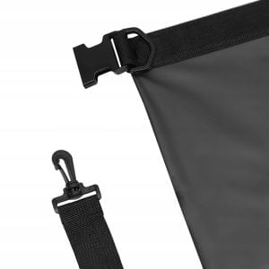 Vodotesna nepremočljiva torba 30L črna