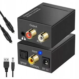 Digitalno-analogni audio adapter - optički pretvarač
