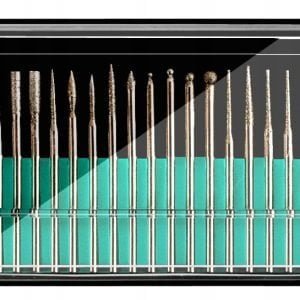 160 brusilnih nastavkov za manikuro in pedikuro nohtov