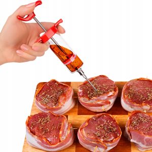 Injektor marinade za meso - brizga 50ml + 3 igle 29 {