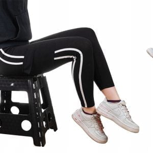 Zložljiva plastična stopnica in prenosni tabure 39cm