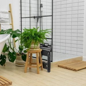 Zložljiva plastična stopnica in prenosni tabure 39cm