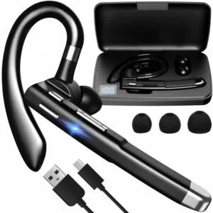 Aku. Bluetooth 5.0 bežične auto slušalice power bank 500mAh