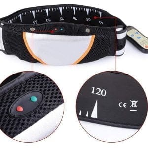 2v1 fitnes vibracijski in grelni masažni pas za hujšanje 125cm