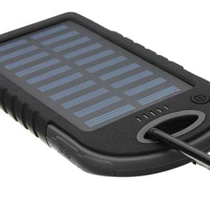 Solarni 2x USB powerbank in LED svetilka