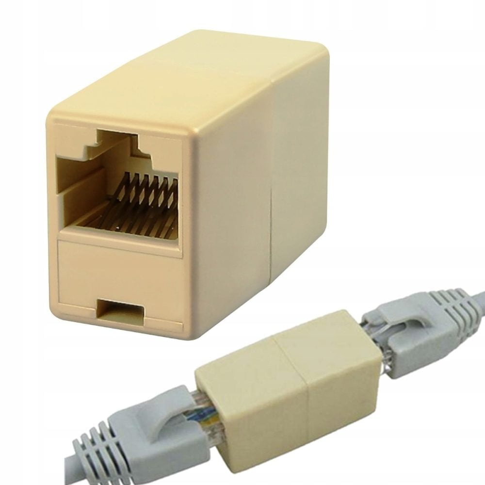 RJ45 omrežni I člen spojnik UTP adapter - vtični konektor