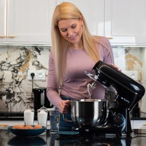 Velik večnamenski 3v1 kuhinjski robot 2200W 6,2L + slaščičarski tulec