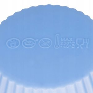 Teflonski pekač + 12 silikonskih modelčkov za peko mafinov