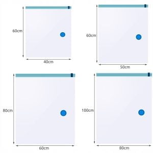 Set 10 zip vakuumskih vrečk za oblačila