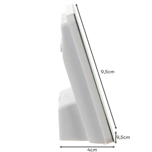 Večfunkcijski elektronski LCD termometer črn - Image 7