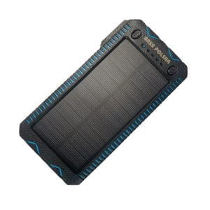 Solarni 2x USB powerbank 10000mAh + LED svetilka in žarilna nitka