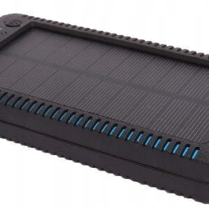 Solarni 2x USB powerbank 10000mAh + LED svetilka in žarilna nitka