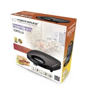 Toster od 1000 W za sendviče i tortilje