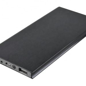 USB 2x power bank 20000mAh + LED lampa SLIM crna 29 USB 2x powerbank 20000mAh + LED lampa SLIM crna