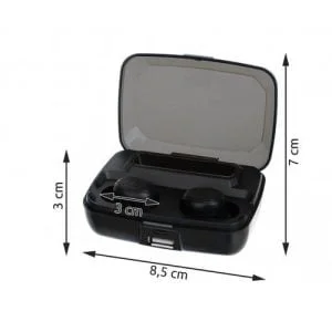 Wireless Bluetooth 4.1 headphones and 2200mAh power bank