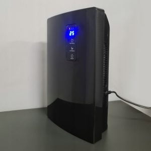 Crni 2-u-1 odvlaživač i pročišćivač zraka s LCD-om i UV zaslonom
