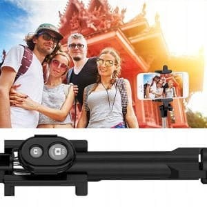 3v1 univerzalni selfie stick in tripod + bluetooth daljinec