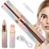 2 u 1 baterija. epilator za uklanjanje dlačica s LED lampom