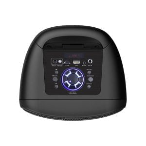 FM USB karaoke zvočnik Bluetooth, mikrofon, daljinec, RGB LED