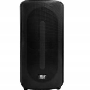 FM USB Bluetooth karaoke zvočnik z mikrofonom, daljincem, LED RGB