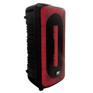 FM USB karaoke zvočnik Bluetooth z mikrofonom in LED RGB