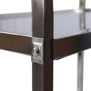 Inox servirni voziček 3 police 150kg - kuhinjski voziček