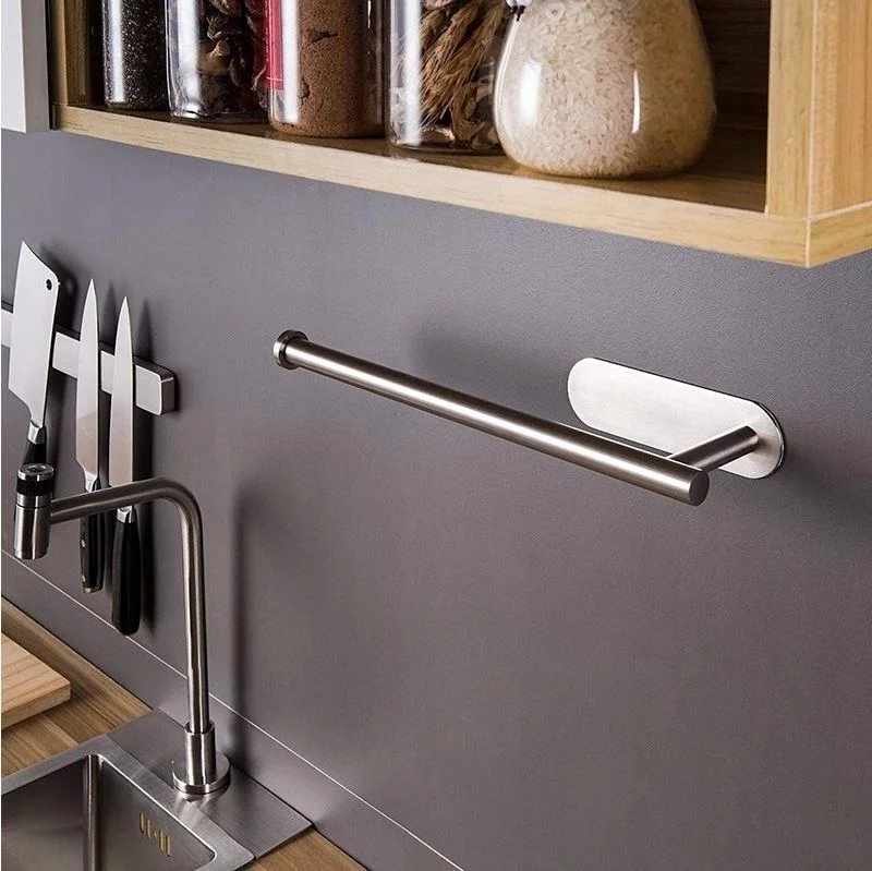 Inox samolepilno držalo za papirnate brisačke 34cm 3M - Image 9